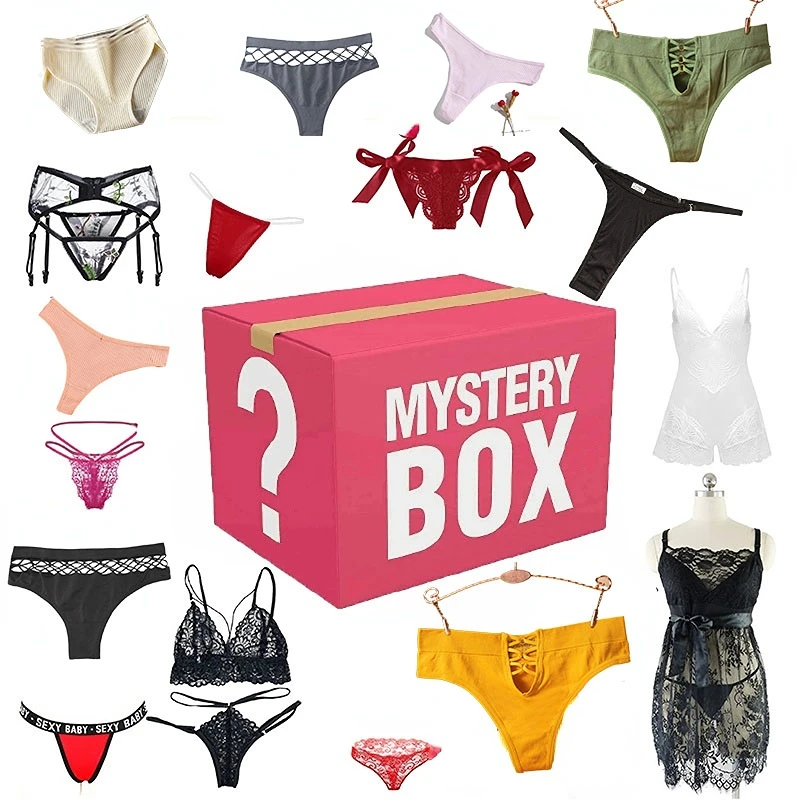 Women's Sexy Panties Lucky Bag Surprise Mystery Blind Box Cotton Thong Erotic Lingerie Adult Women Underwear Sexy Lingerie
Women's Sexy Panties Lucky Bag Surprise Mystery Blind Box Cotton Thong Erotic Lingerie Adult Women Underwear Sexy Lingerie