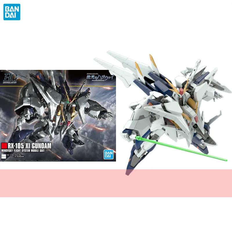 Bandai Original Gundam Kit Anime Figure HGUC 1/144 RX-105 XI GUNDAM Action Figure Toys Collectible Model Ornaments Gift for Kids
Bandai Original Gundam Kit Anime Figure HGUC 1/144 RX-105 XI GUNDAM Action Figure Toys Collectible Model Ornaments Gift for Kids