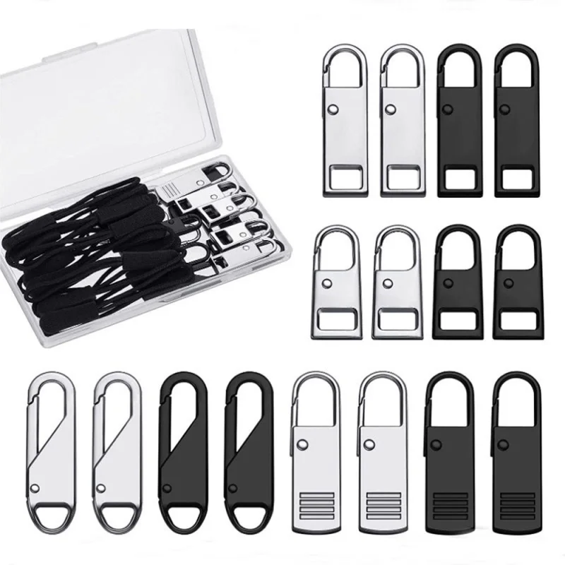 33PCS/Lot #3#5#8 Metal Zipper Repair Kit Replacement Accessories DIY Luggage Handbag Zipper Head Sliders Supplies 
33PCS/Lot #3#5#8 Metal Zipper Repair Kit Replacement Accessories DIY Luggage Handbag Zipper Head Sliders Supplies