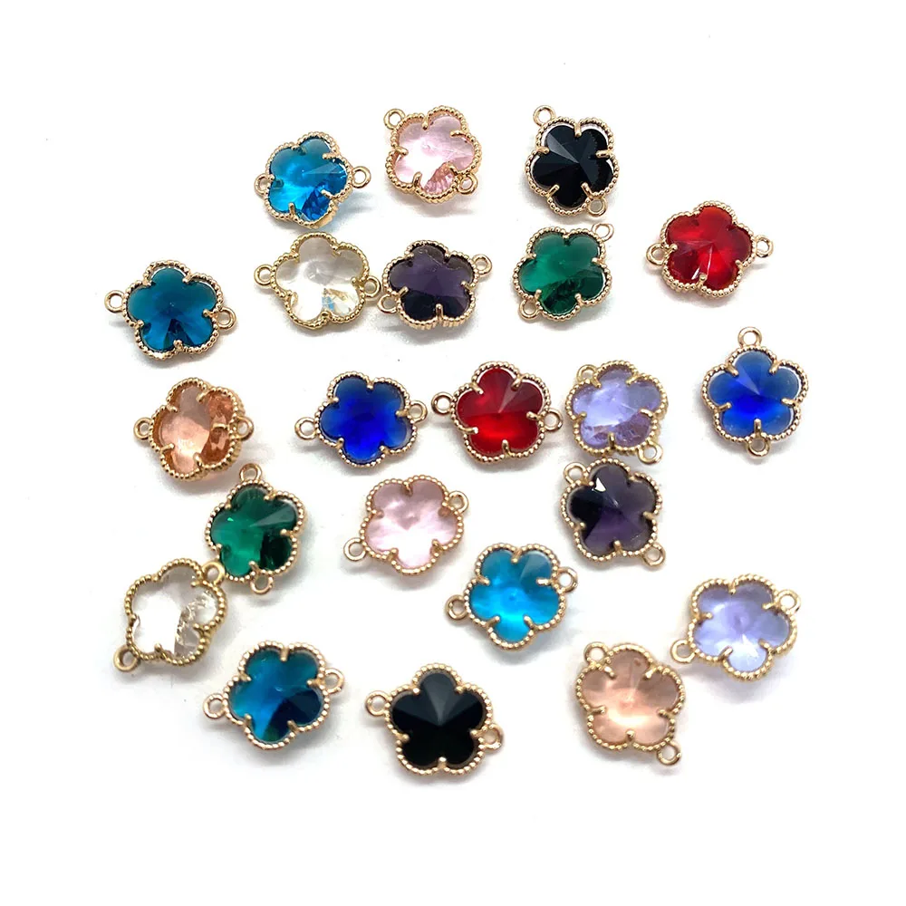 Fashion Natural Faceted Crystal Flower Pendant 11x15mm DIY Charm Jewelry Metal Edge Jewelry Earrings Necklace Bracelet Connector
Fashion Natural Faceted Crystal Flower Pendant 11x15mm DIY Charm Jewelry Metal Edge Jewelry Earrings Necklace Bracelet Connector