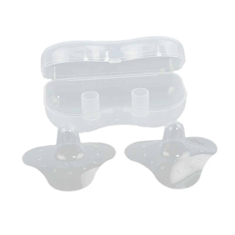 2Pcs Ultra-thin Soft Silicone Nipple Shield Protectors Baby Breast Milk Feeding Conical Shape with Carrying GXMB
2Pcs Ultra-thin Soft Silicone Nipple Shield Protectors Baby Breast Milk Feeding Conical Shape with Carrying GXMB