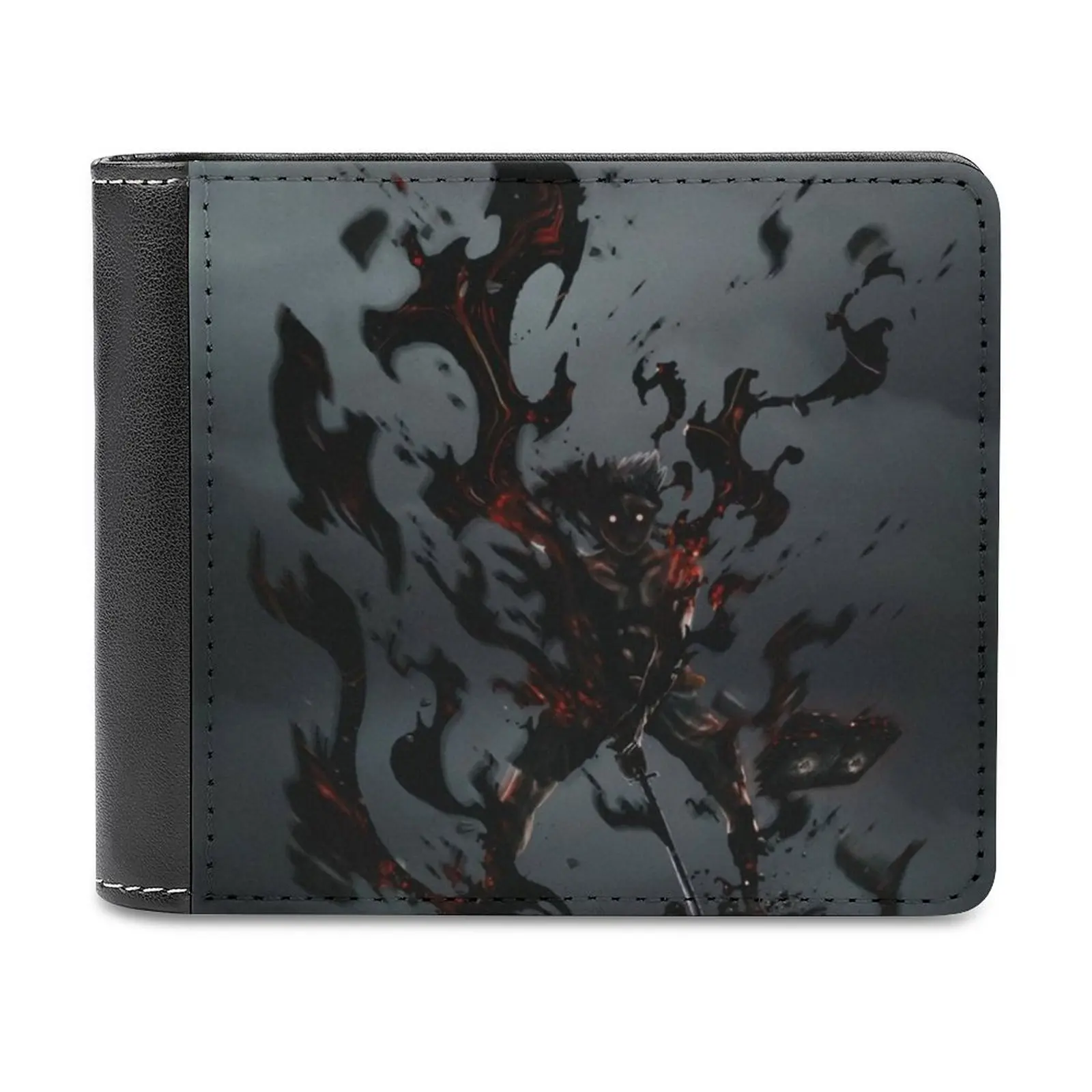 Кожаный кошелек Asta Demon-Black Clover, мужской тонкий кошелек, Женский кошелек, сумка для денег, черный клевер, черный клевер, Asta
Кожаный кошелек Asta Demon-Black Clover, мужской тонкий кошелек, Женский кошелек, сумка для денег, черный клевер, черный клевер, Asta