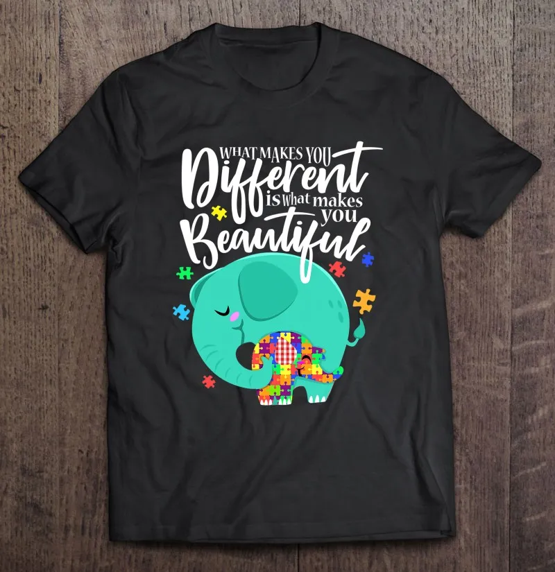 Autism Elephant What Makes You Different Makes You Beautiful T Shirt Vintage T Shirt For Men Manga Couples T-Shirt Men T-Shirt 
Autism Elephant What Makes You Different Makes You Beautiful T Shirt Vintage T Shirt For Men Manga Couples T-Shirt Men T-Shirt