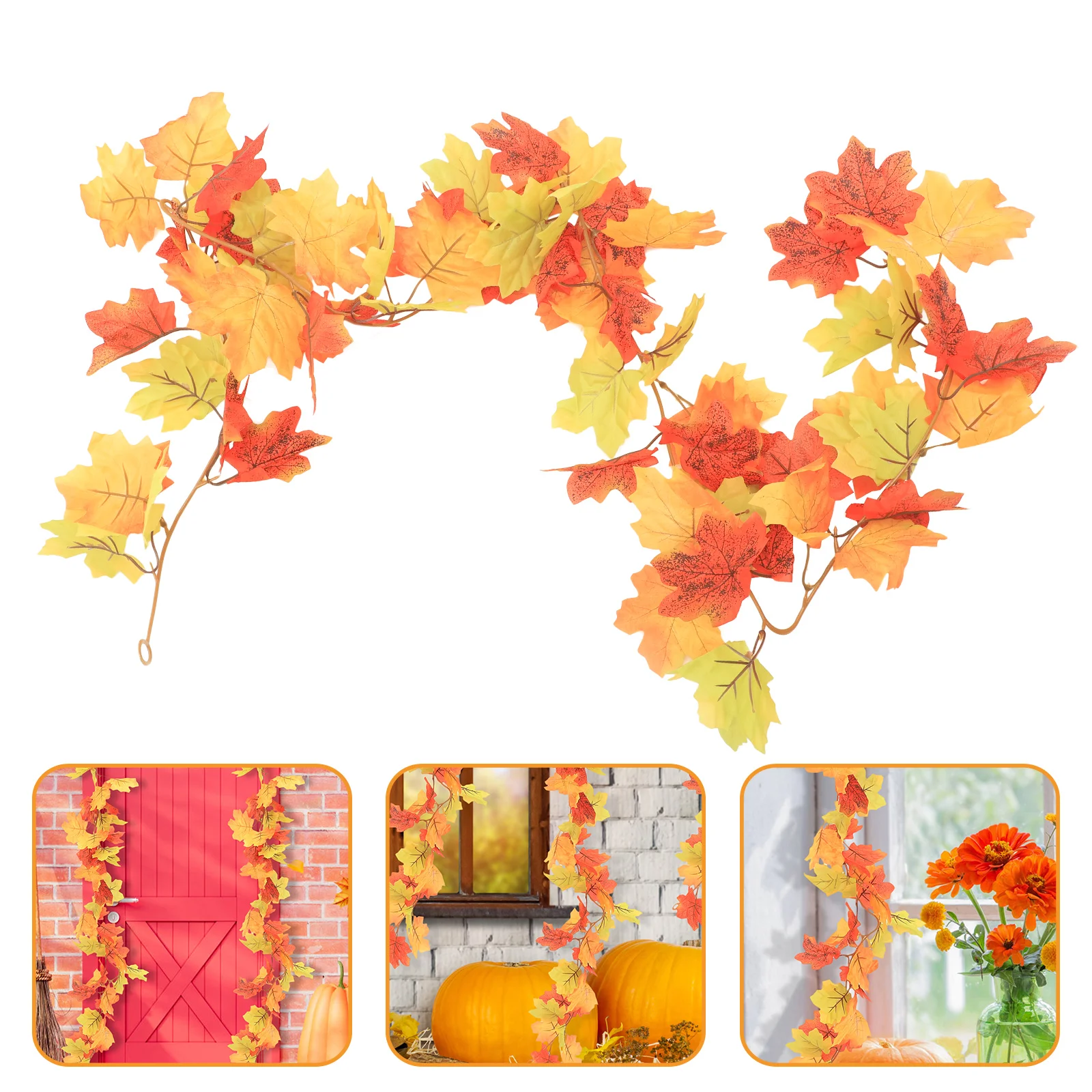 Maple Autumn Vine Garland Leaves Fall Leaf Hanging Artificial Foliage Harvest Thanksgivingrattan Door Pendant Decor Indoor Faux
Maple Autumn Vine Garland Leaves Fall Leaf Hanging Artificial Foliage Harvest Thanksgivingrattan Door Pendant Decor Indoor Faux