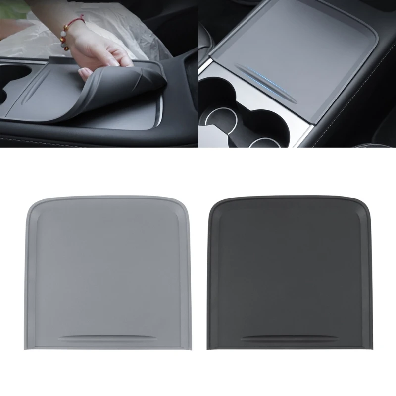 For Model 3 Model Y Armrest Box Mat, Silicone Waterproof Armrest Cover Center Console Mat, Car Armrest Cover J60F
For Model 3 Model Y Armrest Box Mat, Silicone Waterproof Armrest Cover Center Console Mat, Car Armrest Cover J60F