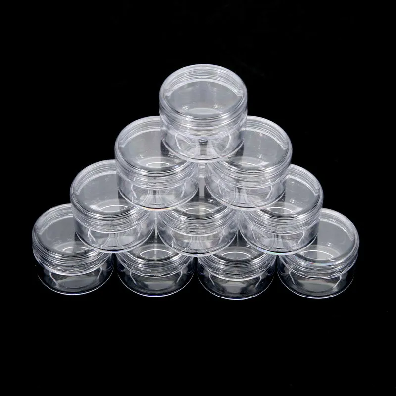 10pcs High Quality Clear Pots with Clear Lids Mini Cosmetic Empty Jar Pot e yeshadow Makeup Face Cream Container
10pcs High Quality Clear Pots with Clear Lids Mini Cosmetic Empty Jar Pot e yeshadow Makeup Face Cream Container