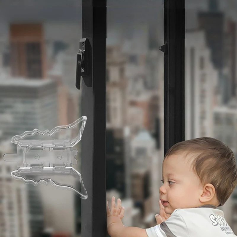 New Window Lock Clear Child Safety Lock Push Pull Pan Door and Window Lock Protection Safety Lock Window Limiter
New Window Lock Clear Child Safety Lock Push Pull Pan Door and Window Lock Protection Safety Lock Window Limiter