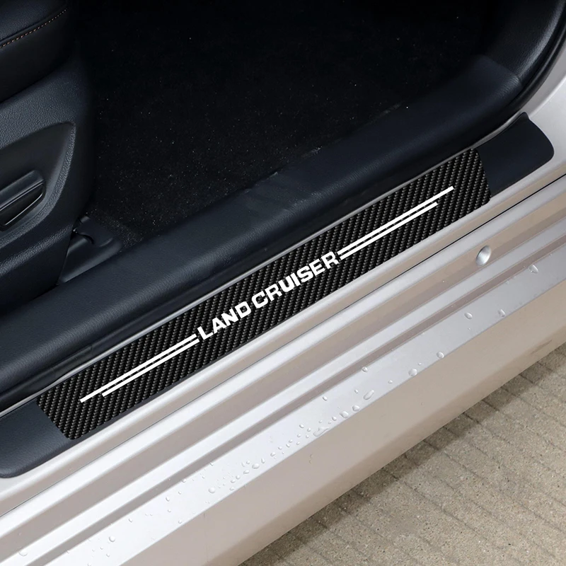 4Pcs Car Scuff Plate Carbon Fiber Sticker For Land Cruiser 2020 2019 2018 2016 Door Sill Protector Car Accessories
4Pcs Car Scuff Plate Carbon Fiber Sticker For Land Cruiser 2020 2019 2018 2016 Door Sill Protector Car Accessories