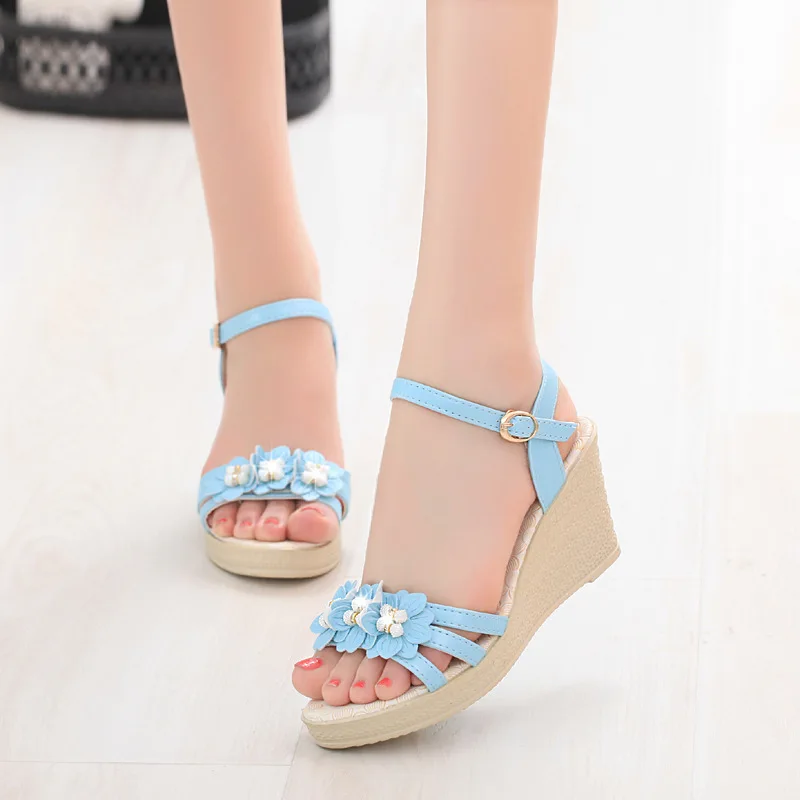 Big Size New Summer Women's Sandals Peep-Toe Shoes Woman High-Heeled Platfroms Casual Wedges For Women High Heels
Big Size New Summer Women's Sandals Peep-Toe Shoes Woman High-Heeled Platfroms Casual Wedges For Women High Heels
