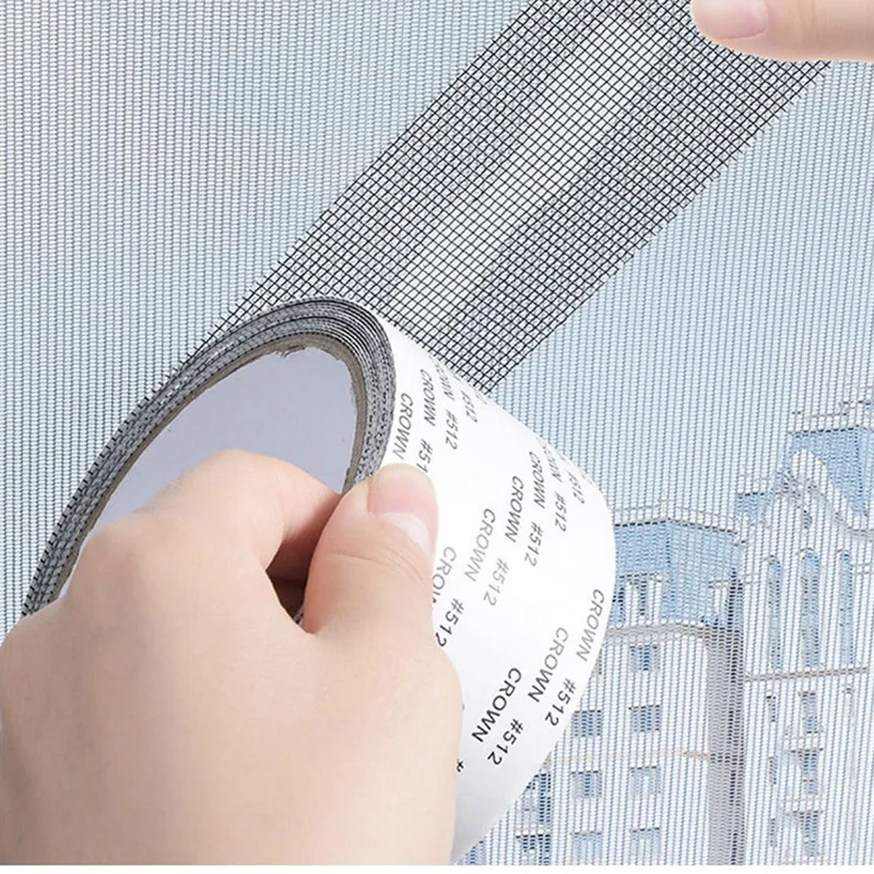 Window Screen Mesh Repair Tape Kit Extra Strong Adhesive Waterproof Fiberglass Mesh Tape - 5cm * 2m
Window Screen Mesh Repair Tape Kit Extra Strong Adhesive Waterproof Fiberglass Mesh Tape - 5cm * 2m