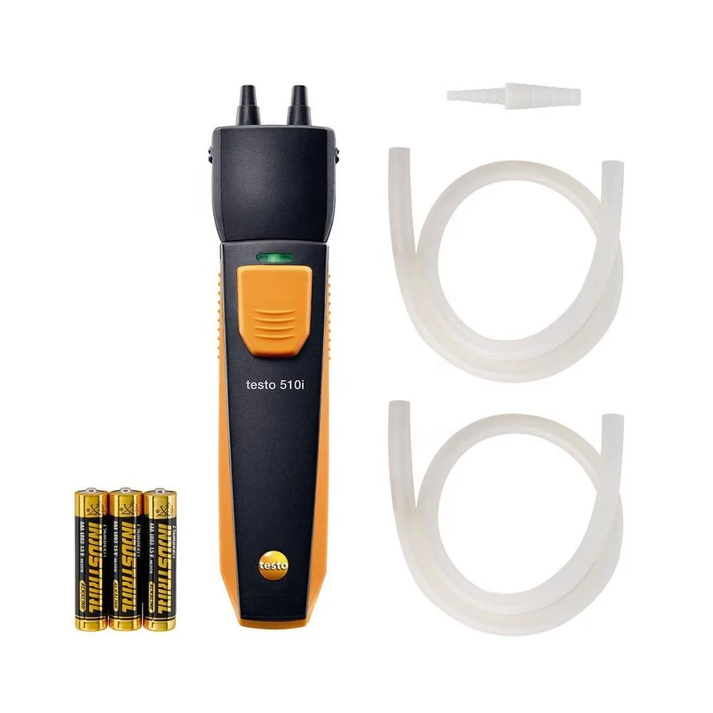 mini wireless testo 510i differential pressure measuring instrument with smartphone operation order No. 0560 1510
mini wireless testo 510i differential pressure measuring instrument with smartphone operation order No. 0560 1510