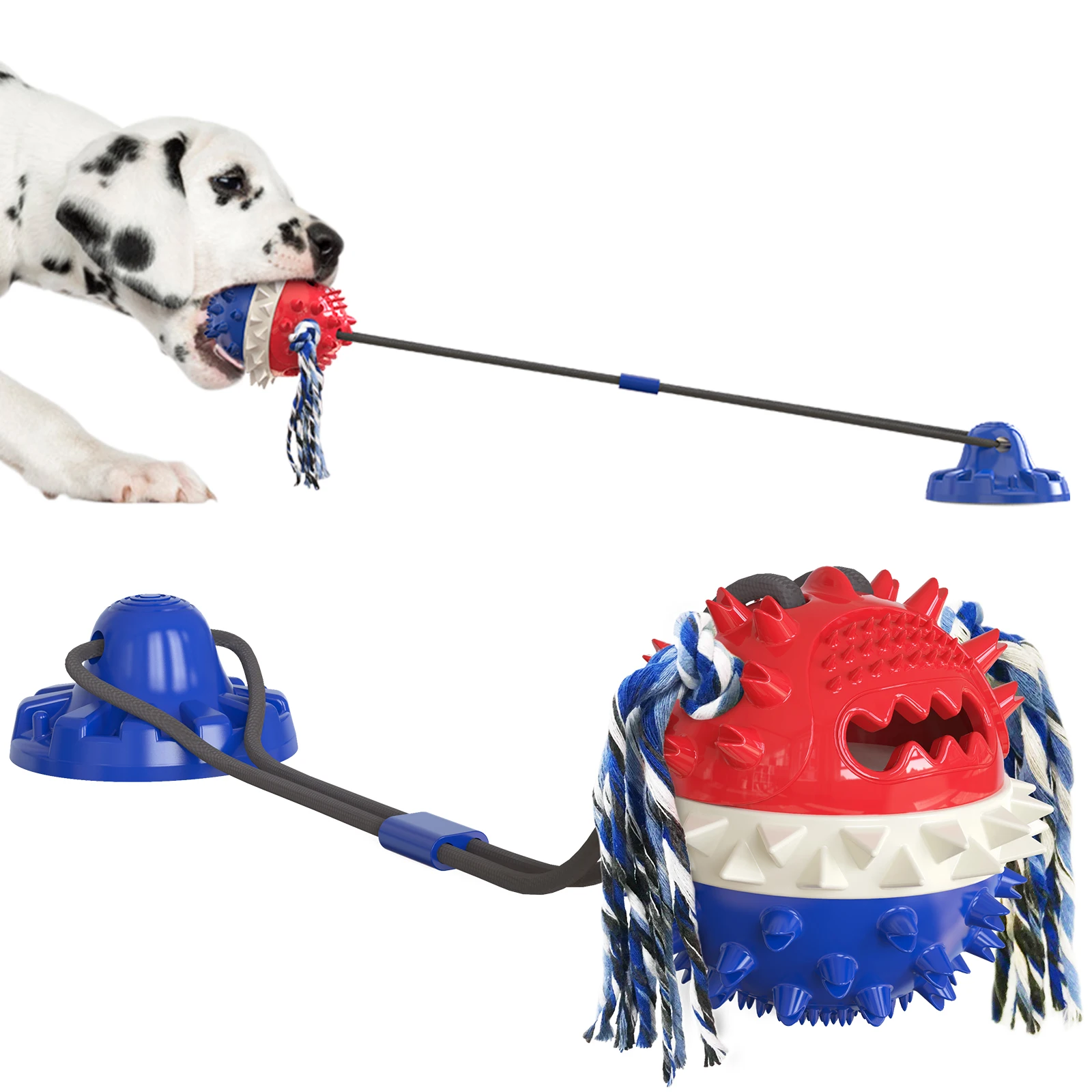 Dog Toys Suction Cup Dog Toy Interactive Dog Treat Dispensing Toy Ball with Whistle Squeaky Sound Dog Supplies
Dog Toys Suction Cup Dog Toy Interactive Dog Treat Dispensing Toy Ball with Whistle Squeaky Sound Dog Supplies