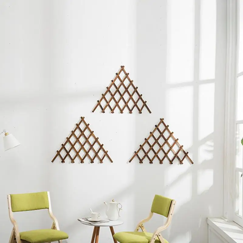 Wall Trellis For Climbing Plants Retractable Wood Triangle Lattice Fence For Wall Anti-corrosion Decorative Hedges Fence Decor
Wall Trellis For Climbing Plants Retractable Wood Triangle Lattice Fence For Wall Anti-corrosion Decorative Hedges Fence Decor