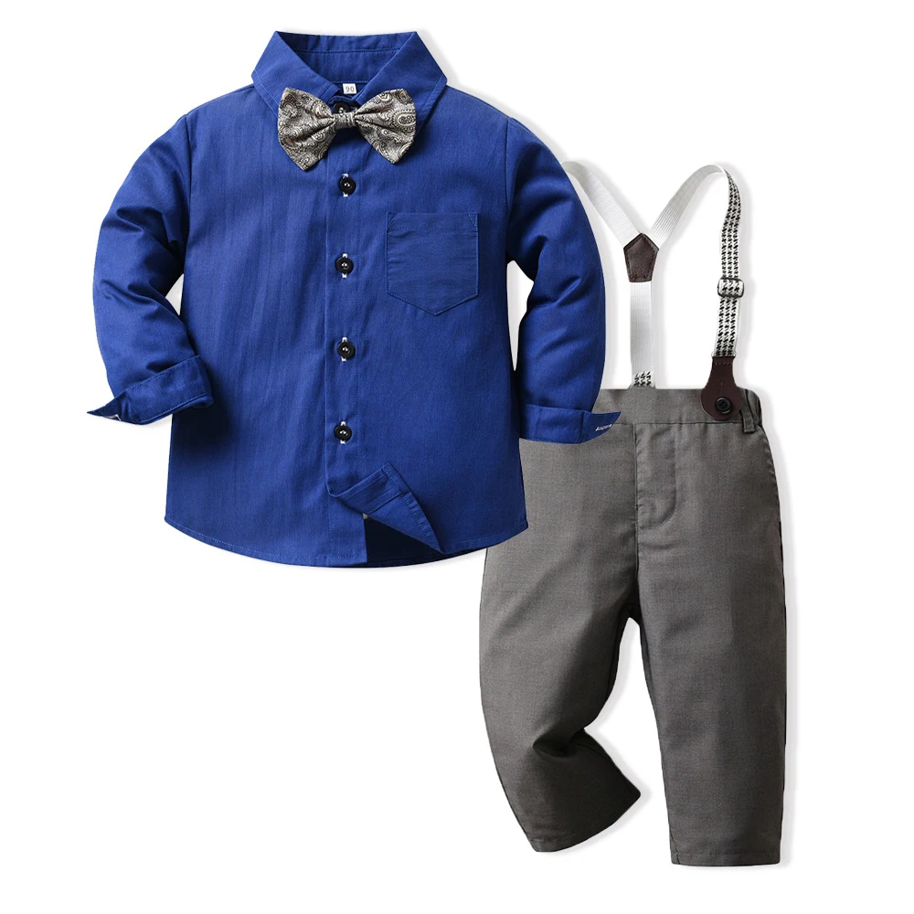 Boy Set Fashion European American Fall Kids Bow Cotton Cardigan British Overalls 2 Pcs Teenagers Long-sleeved Solid Wedding Suit
Boy Set Fashion European American Fall Kids Bow Cotton Cardigan British Overalls 2 Pcs Teenagers Long-sleeved Solid Wedding Suit