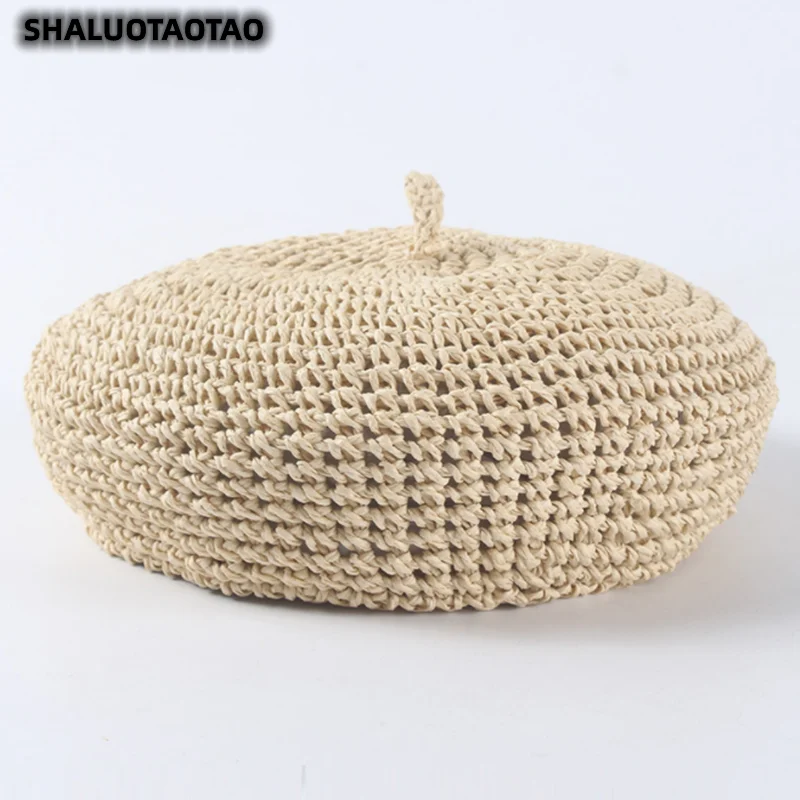 New Spring Summer Hat Manual Straws Straw Hat Women's Berets Travel Breathable Shade Painter Hat Millinery Beanie Hats Gorra
New Spring Summer Hat Manual Straws Straw Hat Women's Berets Travel Breathable Shade Painter Hat Millinery Beanie Hats Gorra