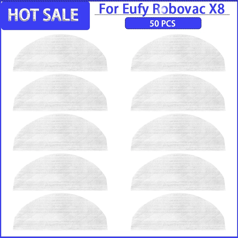 10/30/50 PCS Disposable Wipes Mops For Eufy Robovac X8 Hybrid Robot Sweeper Accessories Replacement Vacuum Cleaner
10/30/50 PCS Disposable Wipes Mops For Eufy Robovac X8 Hybrid Robot Sweeper Accessories Replacement Vacuum Cleaner
