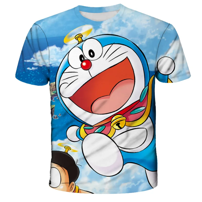 Футболка Doraemon 3D для женщин и мальчиков, забавная милая, летняя повседневная короткая мужская одежда с круглым вырезом, мультяшная футболка
Футболка Doraemon 3D для женщин и мальчиков, забавная милая, летняя повседневная короткая мужская одежда с круглым вырезом, мультяшная футболка
