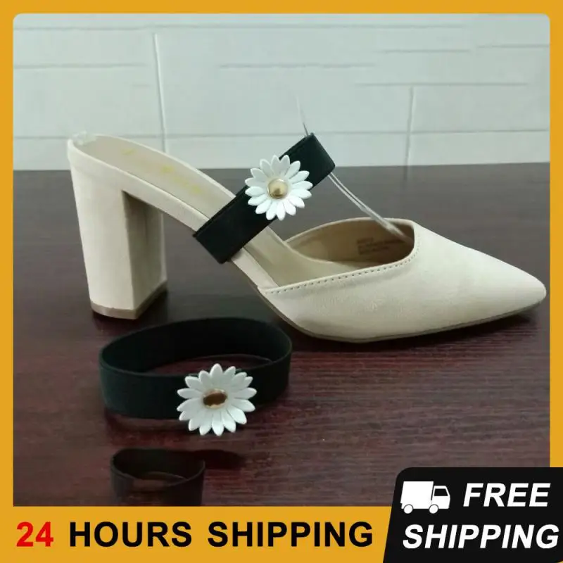 1Pair Fashion Anti-skid Straps Shoelace For Women Elastic Band High Heels Holding Daisy Buckles Shoe Tie Belts Shoes Accessories
1Pair Fashion Anti-skid Straps Shoelace For Women Elastic Band High Heels Holding Daisy Buckles Shoe Tie Belts Shoes Accessories