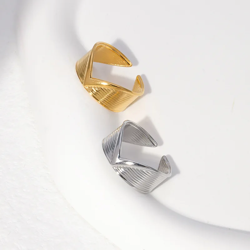 Big Stripe Rings For Women Stainless Steel Adjustable Opening Anillos Mujer Couple Birthday Gift Ins Jewelry Envio Gratis
Big Stripe Rings For Women Stainless Steel Adjustable Opening Anillos Mujer Couple Birthday Gift Ins Jewelry Envio Gratis