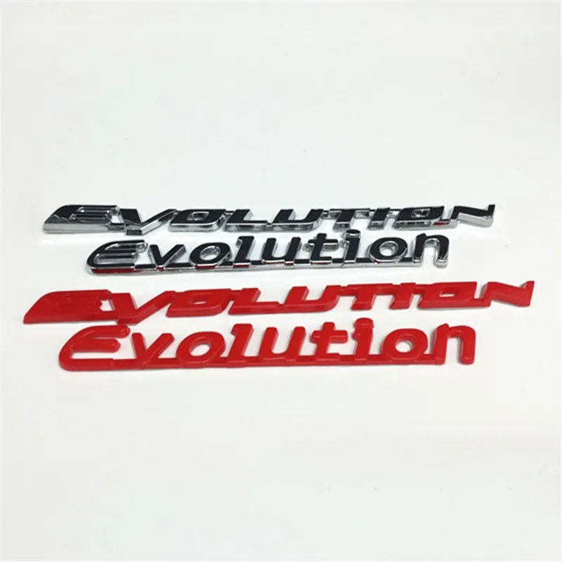 ABS Plastic EVOLUTION 3D Logo Car Rear Bumper Trunk Letter Emblem Stickers Badge Decals For Mitsubishi Lancer
ABS Plastic EVOLUTION 3D Logo Car Rear Bumper Trunk Letter Emblem Stickers Badge Decals For Mitsubishi Lancer