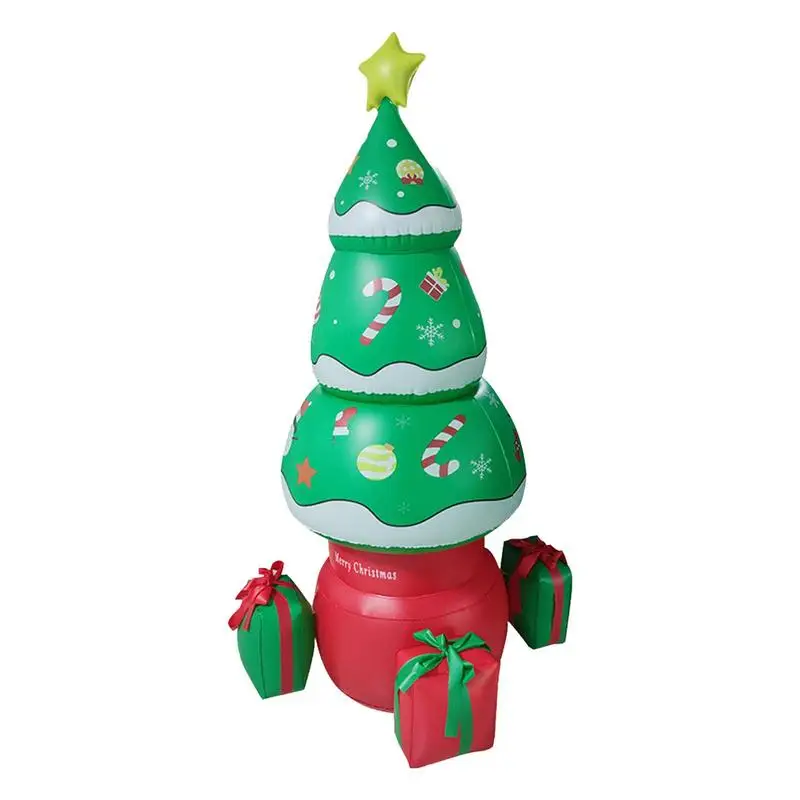 

Рождественская елка, Надувное освещение, рождественские надувные украшения, гигантские рождественские надувные лодки с 3 упаковками в подарочные коробки