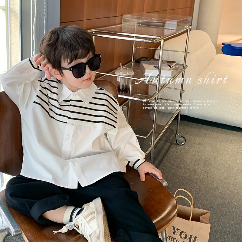 Solid New Boys Clothing Simple Cool 2022 Children Girls And Spring Shirt Striped Casual Fashionable Children And Autumn Shirts
Solid New Boys Clothing Simple Cool 2022 Children Girls And Spring Shirt Striped Casual Fashionable Children And Autumn Shirts