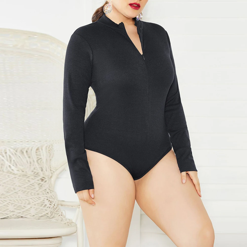 5xl Plus Size Winter Jumpsuits For Women Long Sleeve Turtleneck Sexy Bodysuit Oversized Slim Knitted Romper Zipper Sweater A30
5xl Plus Size Winter Jumpsuits For Women Long Sleeve Turtleneck Sexy Bodysuit Oversized Slim Knitted Romper Zipper Sweater A30