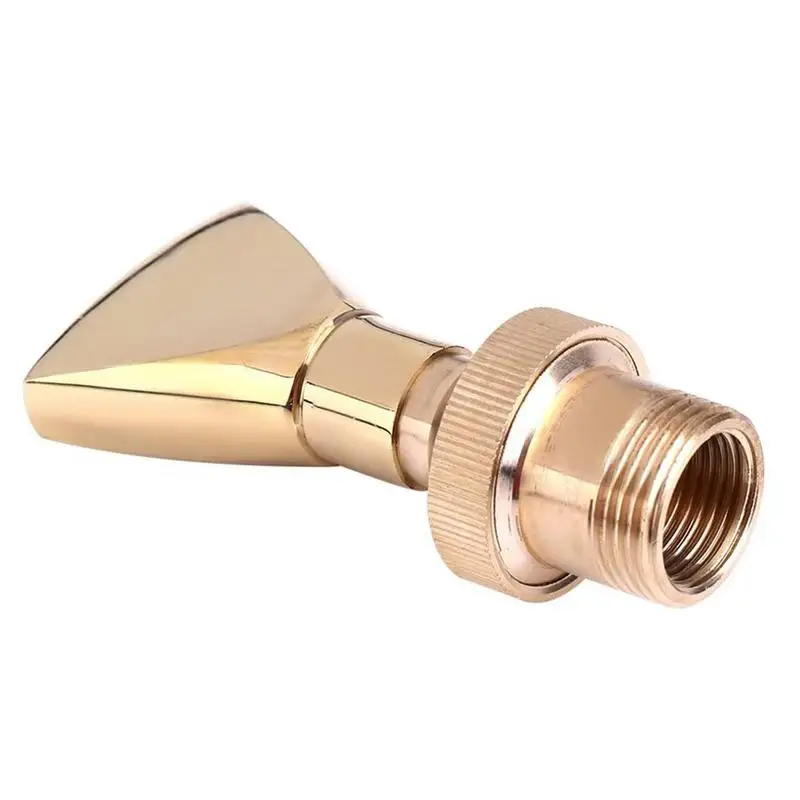 Brass Universal Fan-shaped Sprinkler Seedling Greenhouse Irrigation Watering Car Wash Water Head Fountain Nozzle
Brass Universal Fan-shaped Sprinkler Seedling Greenhouse Irrigation Watering Car Wash Water Head Fountain Nozzle