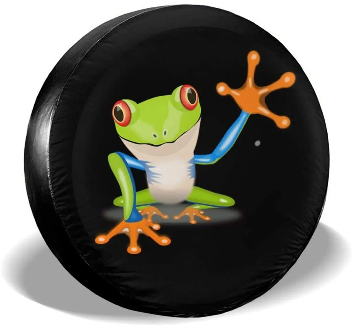 Frog Spare Tire Cover Waterproof Dust-Proof UV Sun Wheel Tire Cover Fit for Jeep,Trailer, RV, SUV and Many Vehicle 17 Inch
Frog Spare Tire Cover Waterproof Dust-Proof UV Sun Wheel Tire Cover Fit for Jeep,Trailer, RV, SUV and Many Vehicle 17 Inch