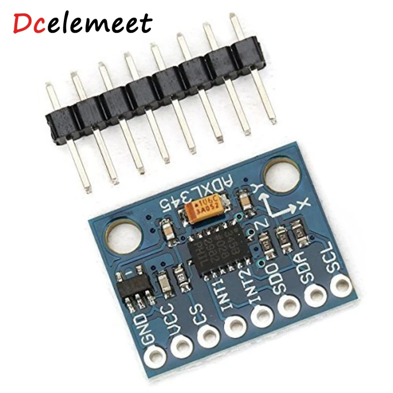 1pc 3-5V GY-291 ADXL345 Digital Three-axis Gravity Sensor Acceleration of Gravity Tilt Module IIC/SPI Transmission
1pc 3-5V GY-291 ADXL345 Digital Three-axis Gravity Sensor Acceleration of Gravity Tilt Module IIC/SPI Transmission