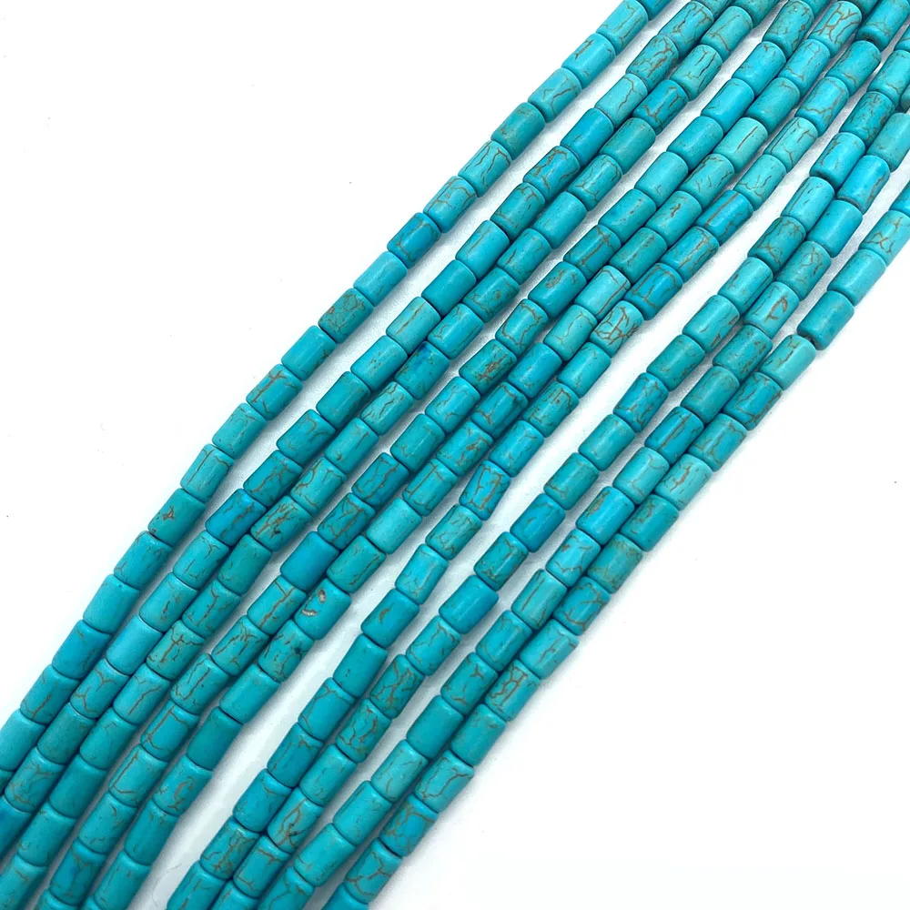 Beautiful Blue Natural Stone Cylindrical Shape Loose Beads For DIY Making Charm Jewelry Necklace Bracelet Earring Accessories
Beautiful Blue Natural Stone Cylindrical Shape Loose Beads For DIY Making Charm Jewelry Necklace Bracelet Earring Accessories