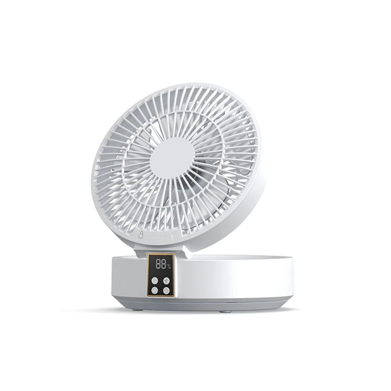USB Charging Folding Portable Fan 4000Mah Desktop Mini Fan Remote Control Inoor Or Outdoor Table Fans
USB Charging Folding Portable Fan 4000Mah Desktop Mini Fan Remote Control Inoor Or Outdoor Table Fans