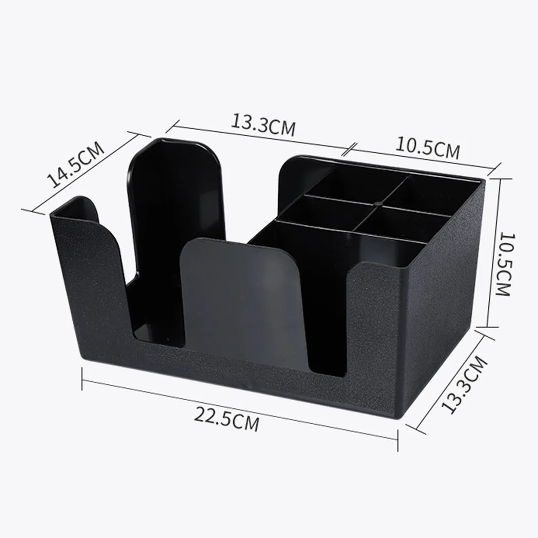 Bar Pub Tidy Napkin Straw Storage Box Cocktail Stirrer Storage Condiment Holder Bar Tool Tissue Box Kitchen Storage Display Rack
Bar Pub Tidy Napkin Straw Storage Box Cocktail Stirrer Storage Condiment Holder Bar Tool Tissue Box Kitchen Storage Display Rack