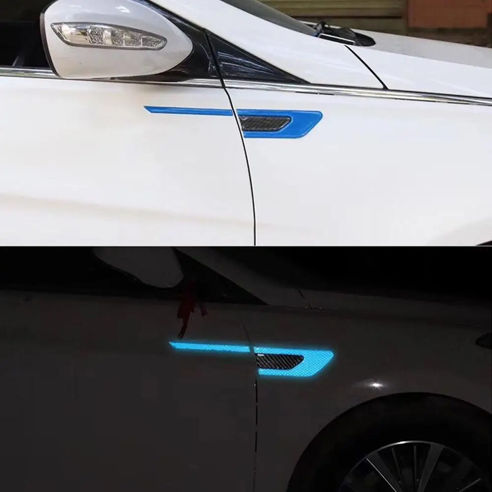 2 шт. светоотражающие наклейки на бампер автомобиля | Автомобильные