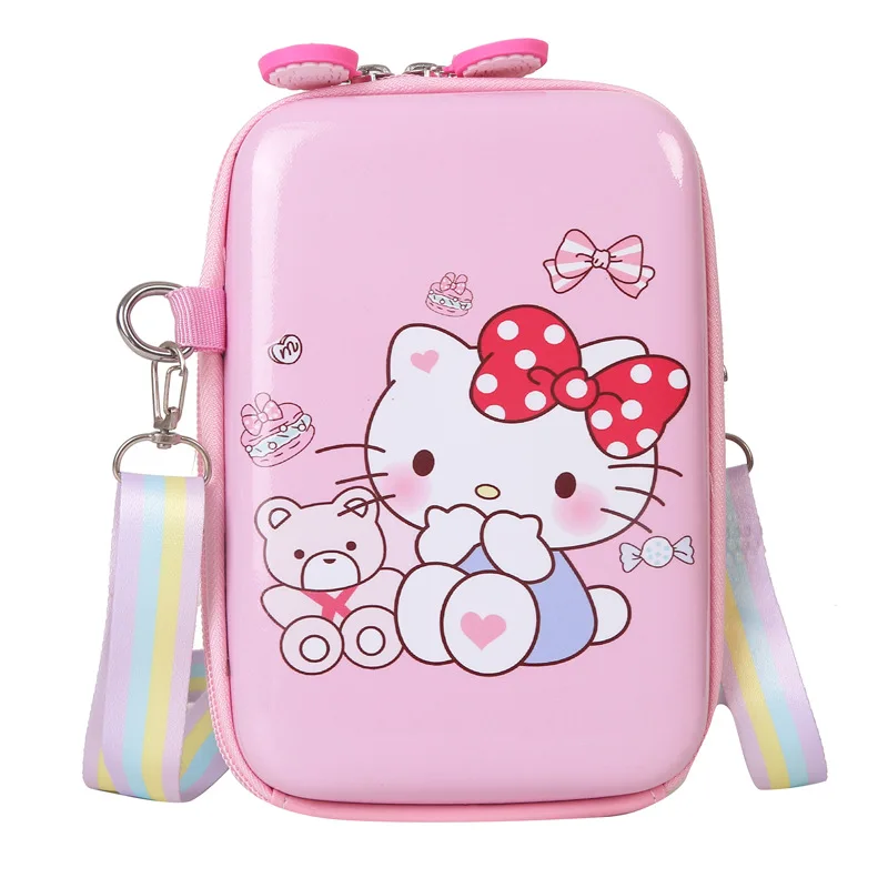 Sanrio Hello Kitty Children's Shoulder Bag Girls New Cartoon Peripheral Kulomi Melody Crossbody Bag Change Storage Square Bag
Sanrio Hello Kitty Children's Shoulder Bag Girls New Cartoon Peripheral Kulomi Melody Crossbody Bag Change Storage Square Bag