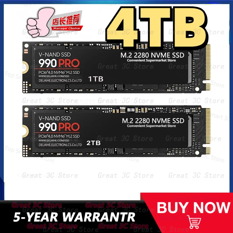 High Speed 8TB 4TB 1TB 2TB M.2 SSD NGFF MVMe 990Pro SSD hard Drive 990PRO NVMe pcie 970 PRO Hdd Hard Disk For Laptop/Desktop/mac
High Speed 8TB 4TB 1TB 2TB M.2 SSD NGFF MVMe 990Pro SSD hard Drive 990PRO NVMe pcie 970 PRO Hdd Hard Disk For Laptop/Desktop/mac