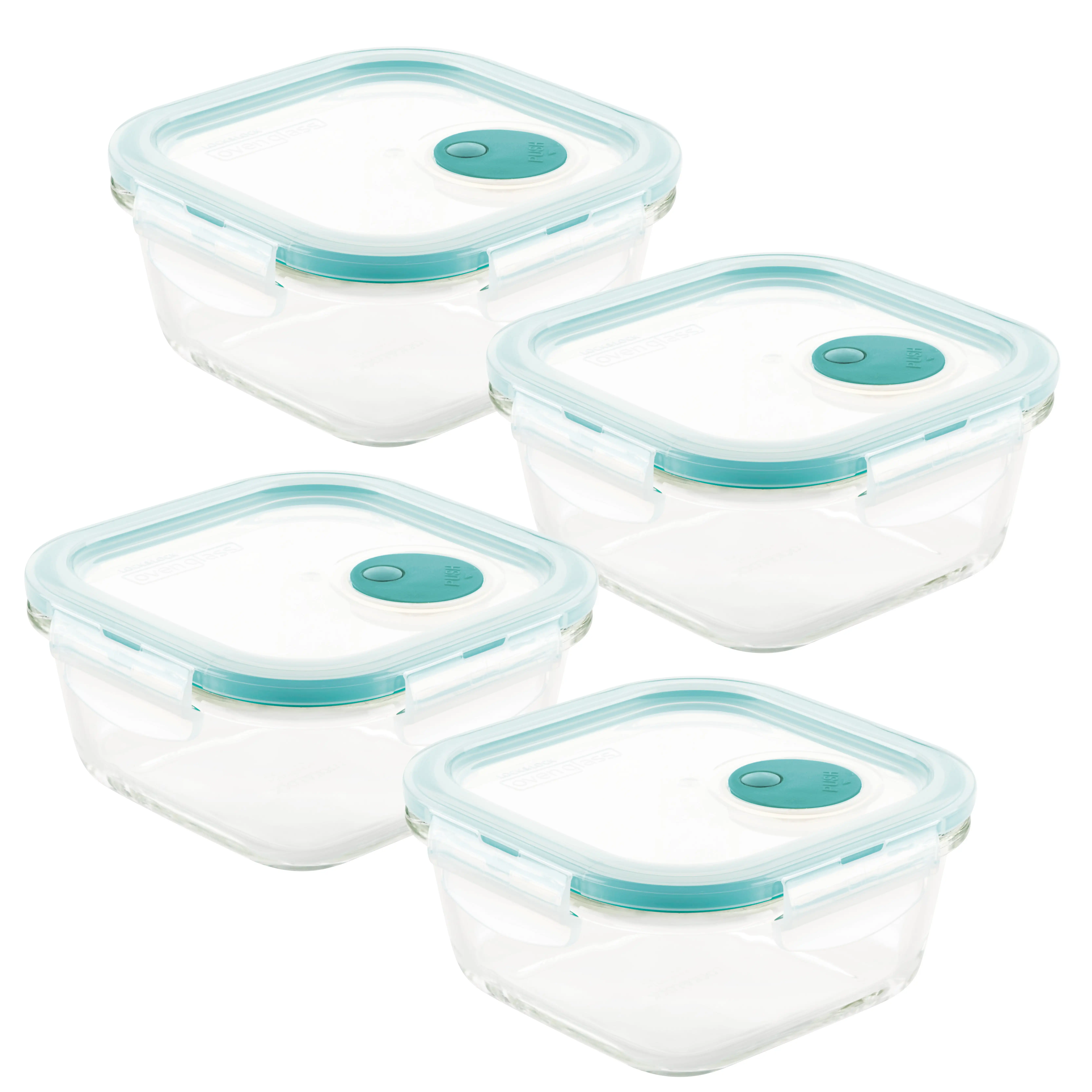 LocknLock Purely Better Vented Glass Food Storage Containers, 17-Ounce, Set of Four
LocknLock Purely Better Vented Glass Food Storage Containers, 17-Ounce, Set of Four
