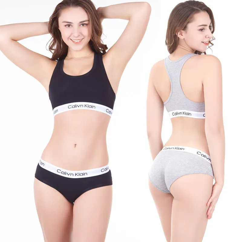 Calivn Klain Letter Print Fashion Sports Women's Underwear Comfortable Cotton Tops Breathable Seamless Female Briefs Lingerie
Calivn Klain Letter Print Fashion Sports Women's Underwear Comfortable Cotton Tops Breathable Seamless Female Briefs Lingerie