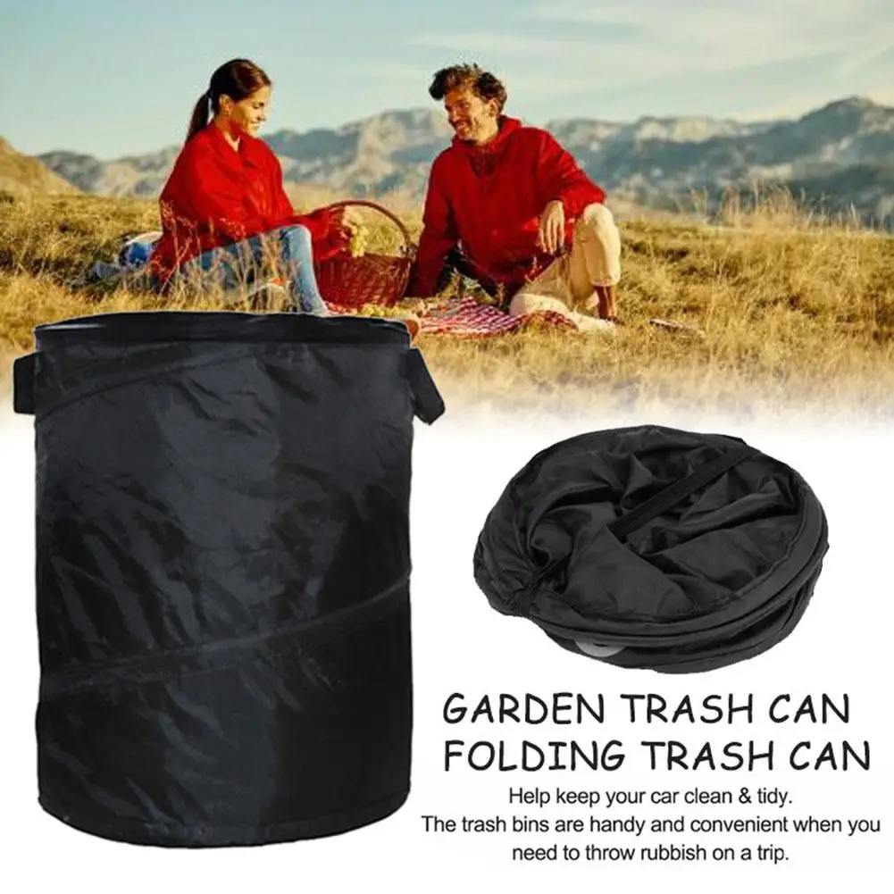 Collapsible Trash Can Portable Large Capacity Outdoor Multi-functional Storage Basket Trash Container 
Collapsible Trash Can Portable Large Capacity Outdoor Multi-functional Storage Basket Trash Container