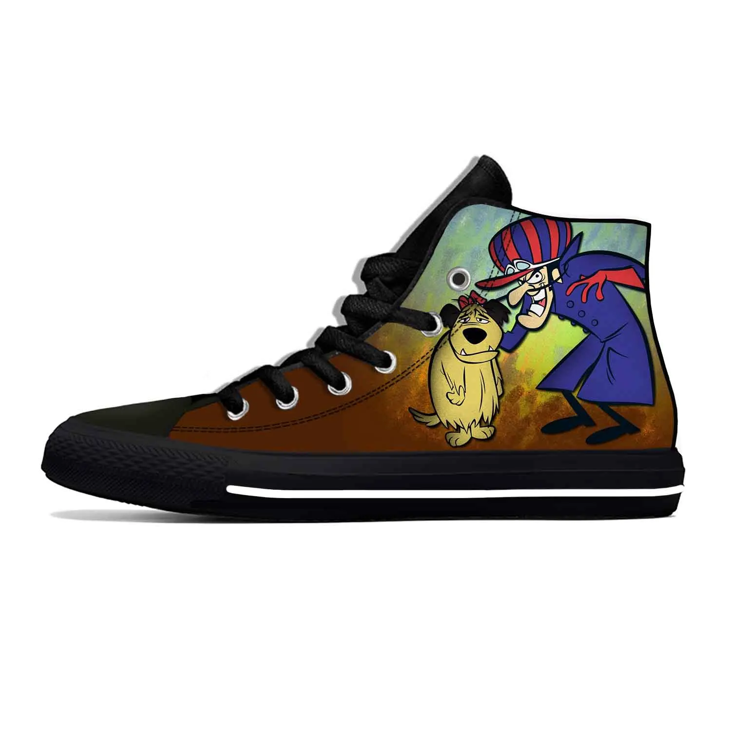 Races Anime Cartoon Wacky Muttley Dick Dastardly Casual Cloth Shoes High Top Lightweight Breathable 3D Print Men Women Sneakers
Races Anime Cartoon Wacky Muttley Dick Dastardly Casual Cloth Shoes High Top Lightweight Breathable 3D Print Men Women Sneakers
