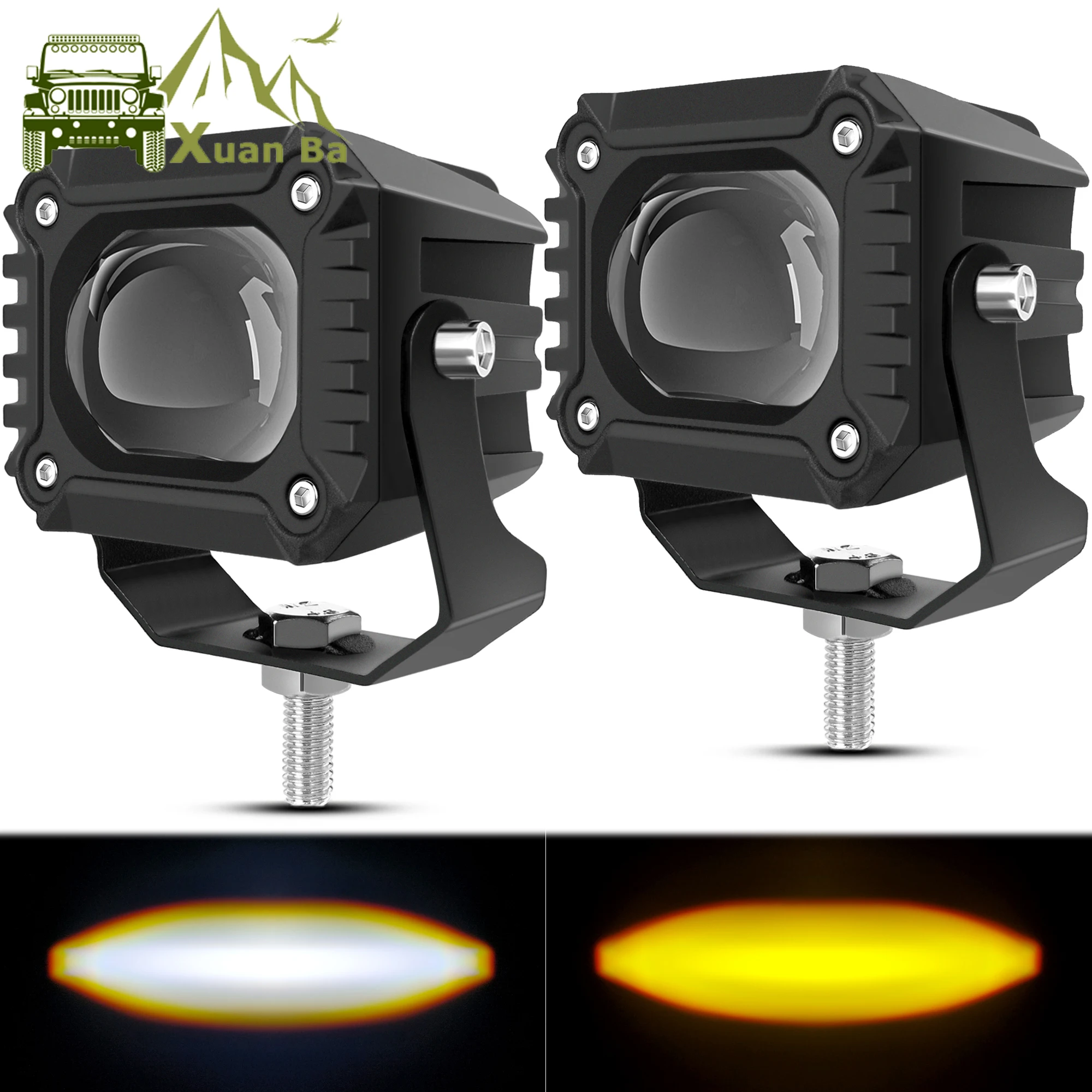 2 Inch LED Work Light Bar Off Road 3000K 6000K 12V 24V Led Car Truck SUV 4WD 4x4 Boat ATV Motorcycle Tractor Driving Fog Lights
2 Inch LED Work Light Bar Off Road 3000K 6000K 12V 24V Led Car Truck SUV 4WD 4x4 Boat ATV Motorcycle Tractor Driving Fog Lights