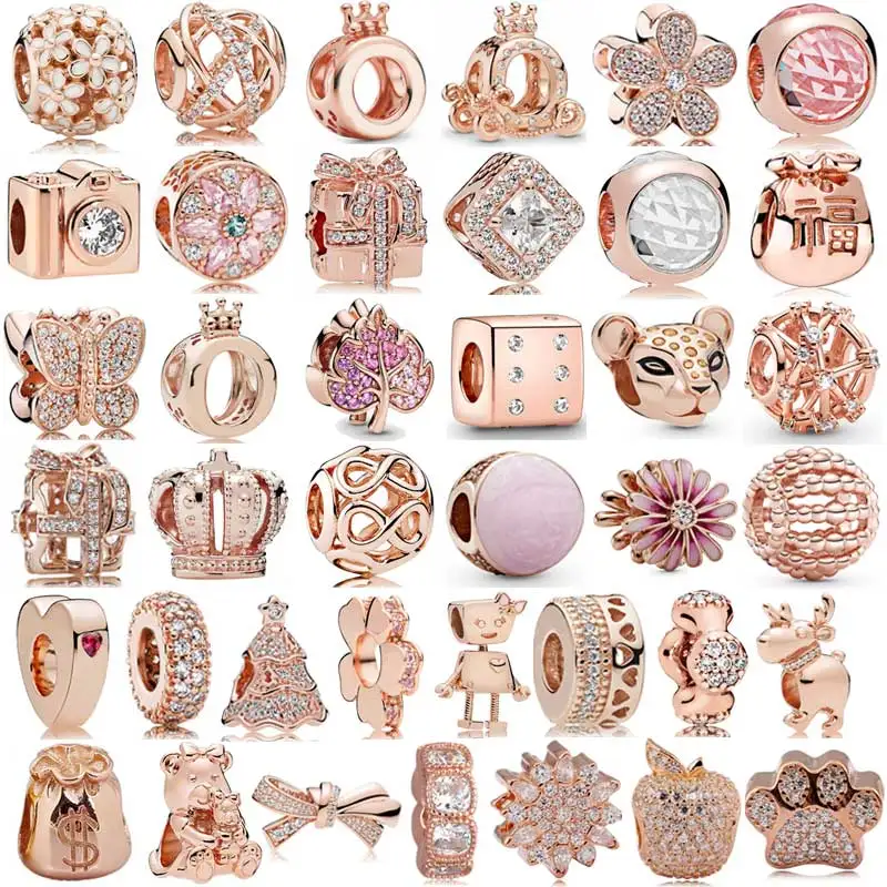 New 925 Sterling Silver Charm Rose Apple Butterfly Bear Paw Camera Daisy Flower Bella Bot Bead Fit Popular Bracelet DIY Jewelry
New 925 Sterling Silver Charm Rose Apple Butterfly Bear Paw Camera Daisy Flower Bella Bot Bead Fit Popular Bracelet DIY Jewelry