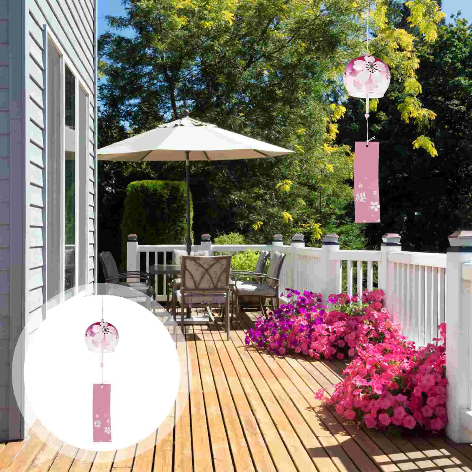 Wind Chimes Chime Japanesebell Bells Stylehanging Beautiful Garden Romantic Pendant Outdoor Decorfurin Crystal Flower
Wind Chimes Chime Japanesebell Bells Stylehanging Beautiful Garden Romantic Pendant Outdoor Decorfurin Crystal Flower