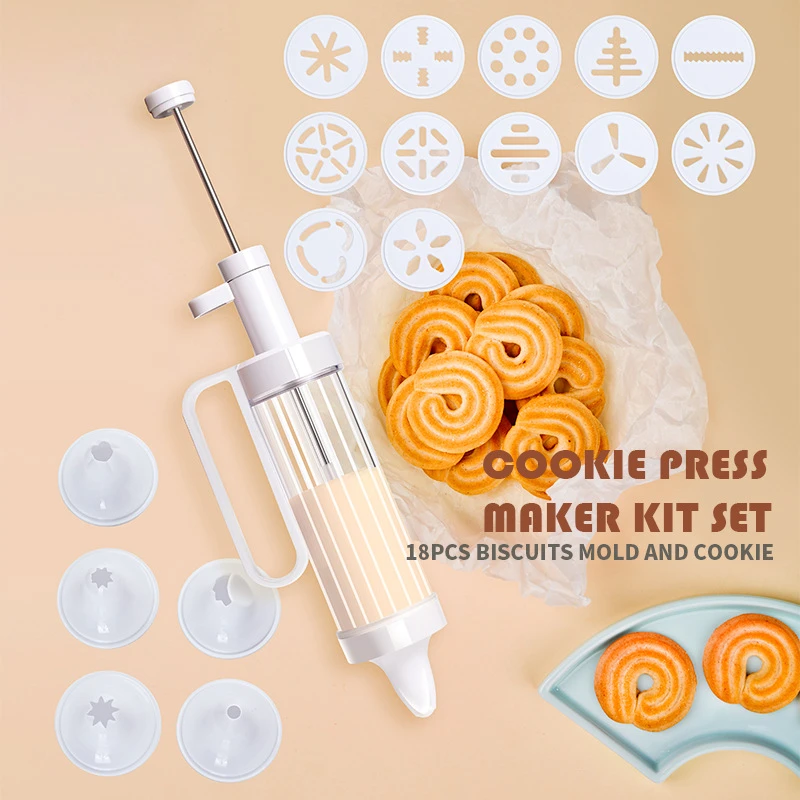 17Pcs Cake Cream Decorating Gun Set Nozzles Flower Piece Suit Biscuit Press Maker Cookie Syringe Dessert Extruder Kitchen Tool
17Pcs Cake Cream Decorating Gun Set Nozzles Flower Piece Suit Biscuit Press Maker Cookie Syringe Dessert Extruder Kitchen Tool