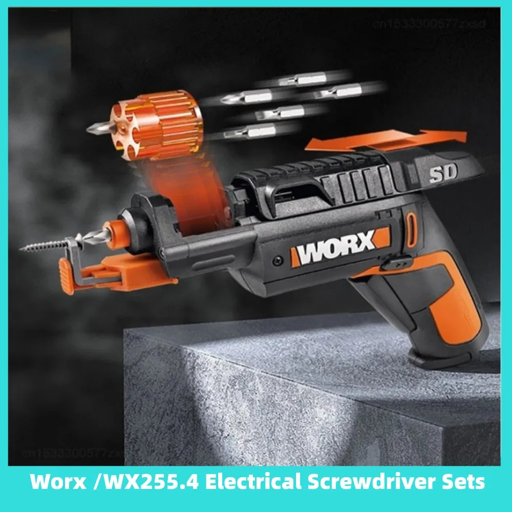 Набор миниатюрных электрических отверток XMSJ Worx 4 в WX255.4, аккумуляторная ручная дрель с USB, беспроводные отвертки, электроинструменты
Набор миниатюрных электрических отверток XMSJ Worx 4 в WX255.4, аккумуляторная ручная дрель с USB, беспроводные отвертки, электроинструменты