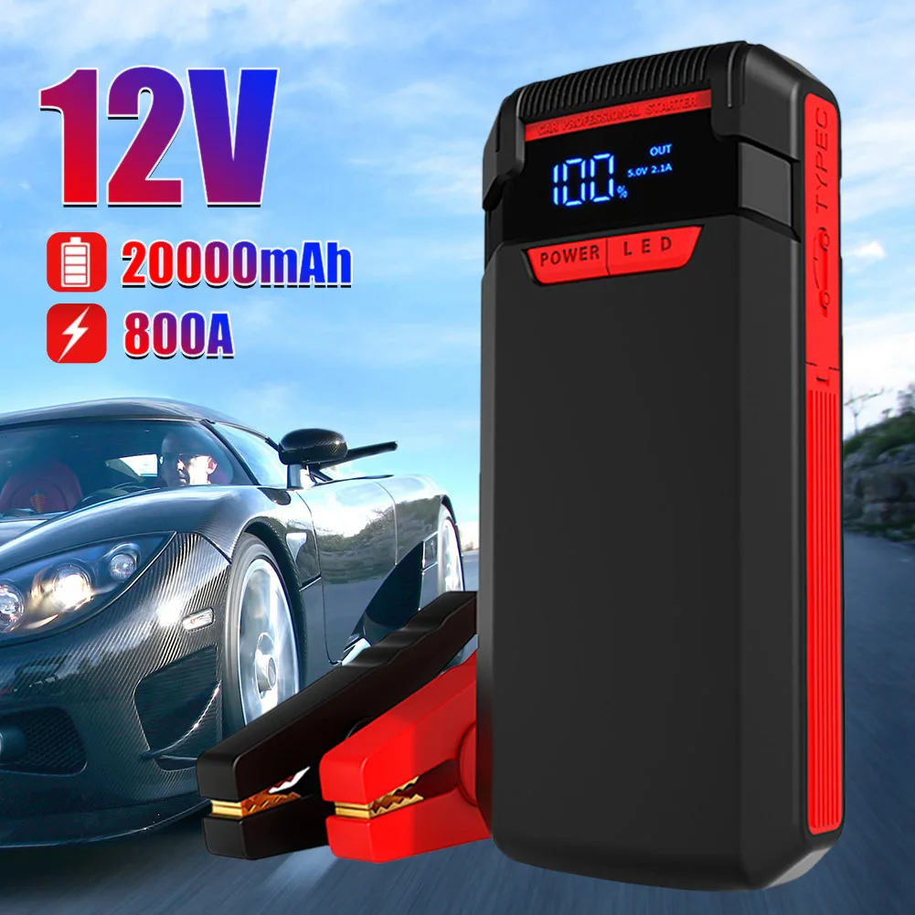 Пусковое устройство для автомобильного аккумулятора на 20000 мАч, внешний аккумулятор, портативное быстрое зарядное устройство USB с фонариком, 12 В, аварийный бустер, автомобильные аксессуары
Пусковое устройство для автомобильного аккумулятора на 20000 мАч, внешний аккумулятор, портативное быстрое зарядное устройство USB с фонариком, 12 В, аварийный бустер, автомобильные аксессуары