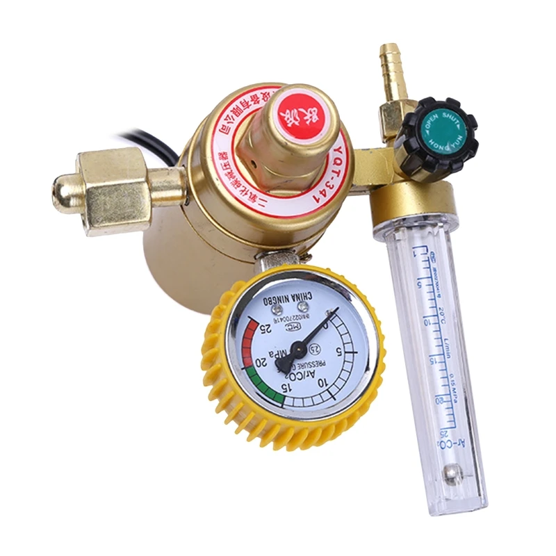 CO2- Flow Meter Carbon Dioxide Gas Flow Regulator- Mig- Tig Flow Meter Pressure Gauge Range 0-25MPa Heated Gas Dropshipping
CO2- Flow Meter Carbon Dioxide Gas Flow Regulator- Mig- Tig Flow Meter Pressure Gauge Range 0-25MPa Heated Gas Dropshipping