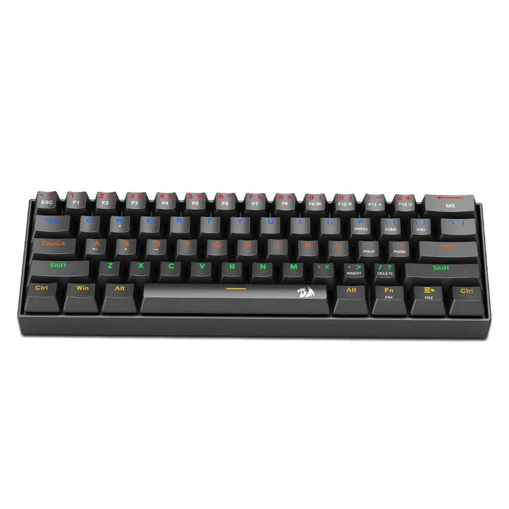 Redragon Lakshmi K606 Радужная USB Механическая игровая клавиатура синие красные переключатели 61 клавиши проводной съемный кабель, портативная для пу...
Redragon Lakshmi K606 Радужная USB Механическая игровая клавиатура синие красные переключатели 61 клавиши проводной съемный кабель, портативная для пу...