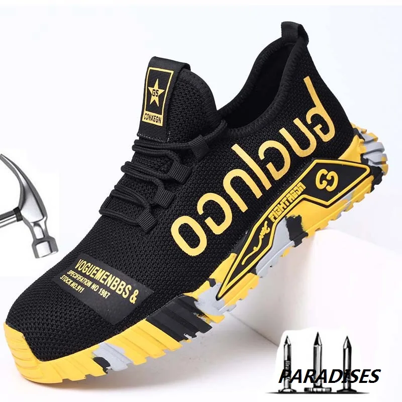 New Breathable Lightweight Work Shoes Comfortable Soft Safety Shoes European Standard Safety Shoes Sport Safety Steel-Toed Shoes
New Breathable Lightweight Work Shoes Comfortable Soft Safety Shoes European Standard Safety Shoes Sport Safety Steel-Toed Shoes