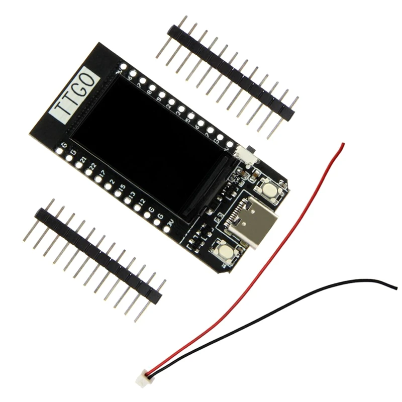 TTGO T-Display ESP32 Wifi And Bluetooth-Compatible Module Development Board 1.14 Inch LCD Control Board
TTGO T-Display ESP32 Wifi And Bluetooth-Compatible Module Development Board 1.14 Inch LCD Control Board